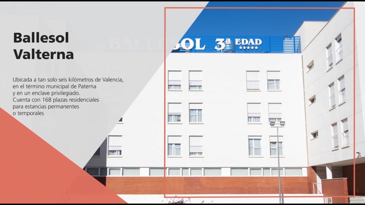 Residencia para Mayores Ballesol Valterna, descanso y tranquilidad en un modelo de residencia