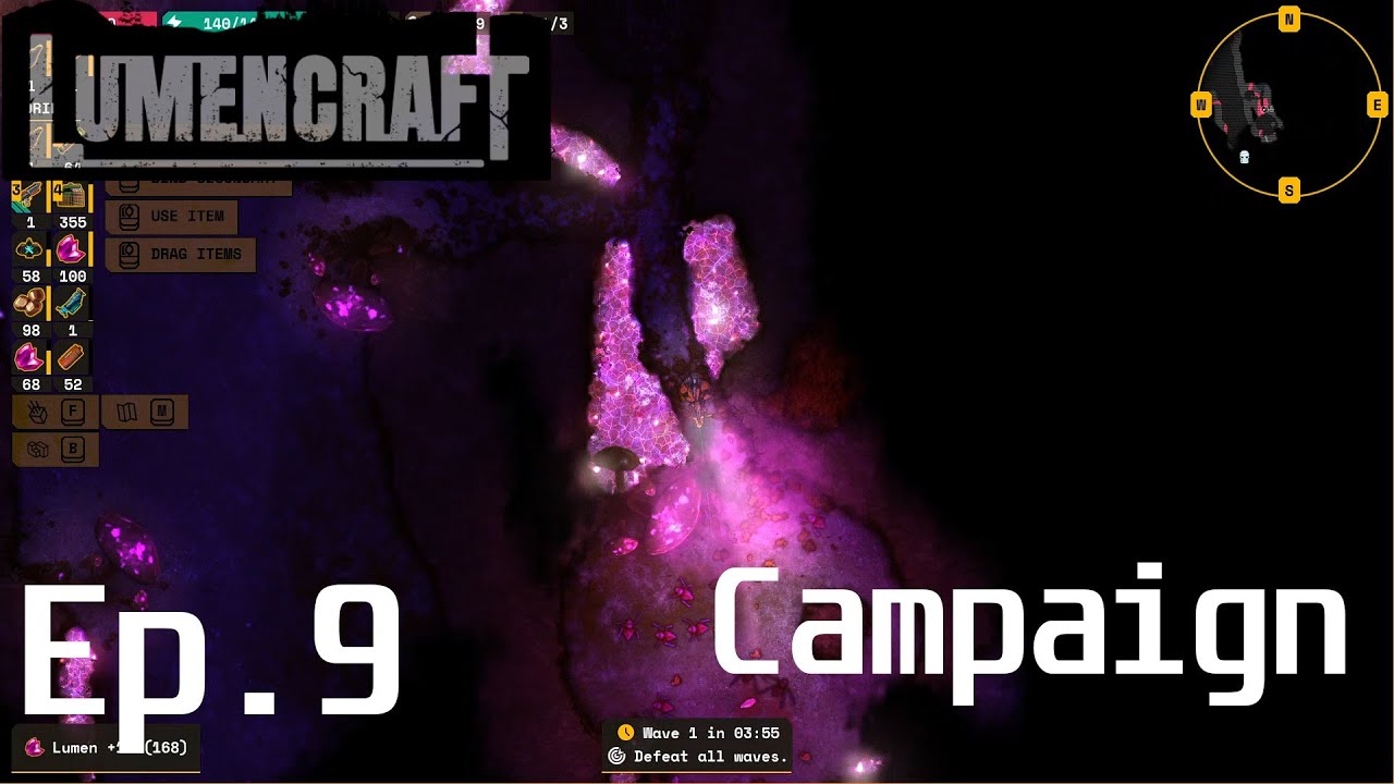 Lumencraft - Gameplay Walkthrough Full Release Ep.9 Establishing Point Alpha | No Commentary |