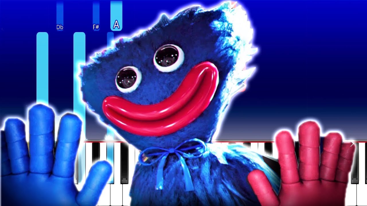 Give Me A Hug! - A Poppy Playtime Song ! by ChewieCatt (Piano Tutorial)