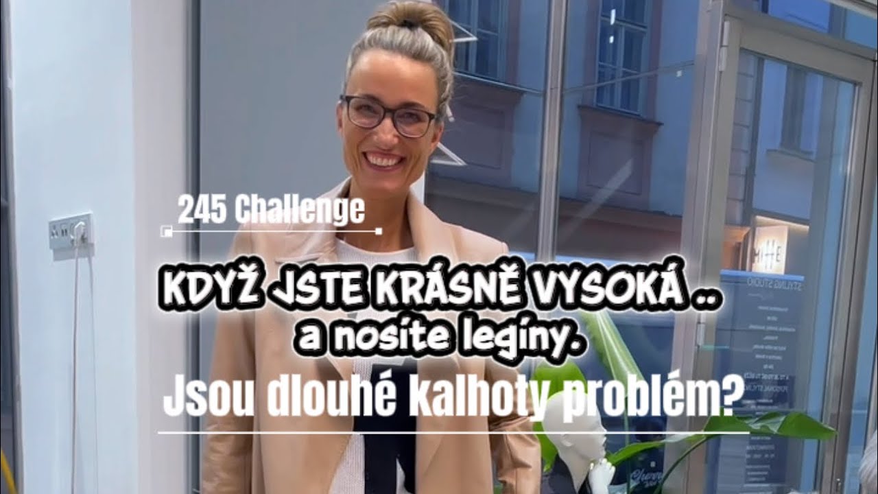 “Vysoká žena…JSOU DLOUHÉ KALHOTY PROBLÉM? 🤔