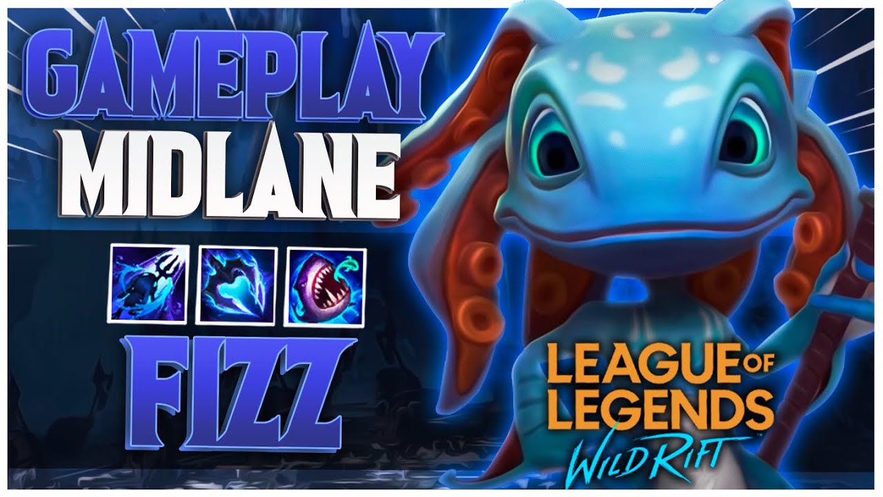 Um dos melhores MIDLANERS pra você CARREGAR no LoL Wild Rift! l FIZZ MID Gameplay PT-BR