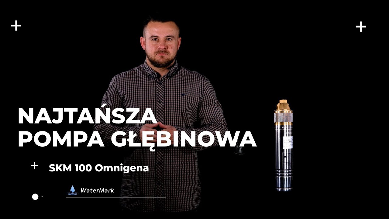 Najtańsza pompa głębinowa SKM 100 | sklep-watermark.pl