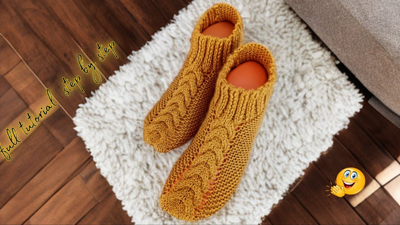 NEW! FANCY DESIGNER KNITTING SHOE TUTORIAL | Knitting ladies socks | Multi color socks in hindi/urdu