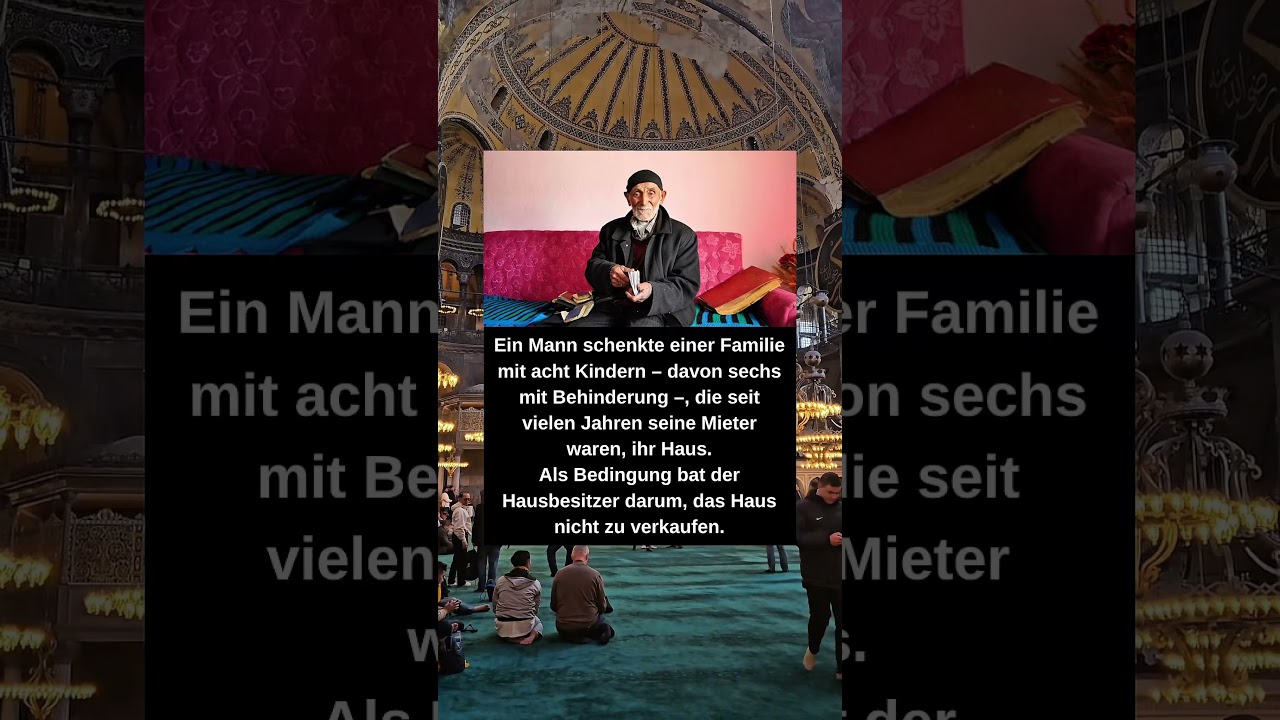 Er schenkt einer 8-k&ouml;pfigen Familie ihr Zuhause &ndash; diese Bedingung &uuml;berrascht alle