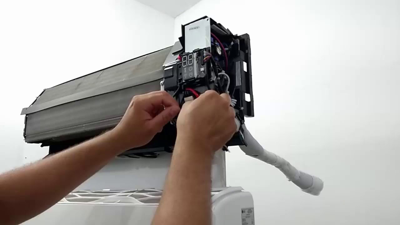 DESMONTAR E LIMPEZA EVAPORADORA MULTI SPLIT LG