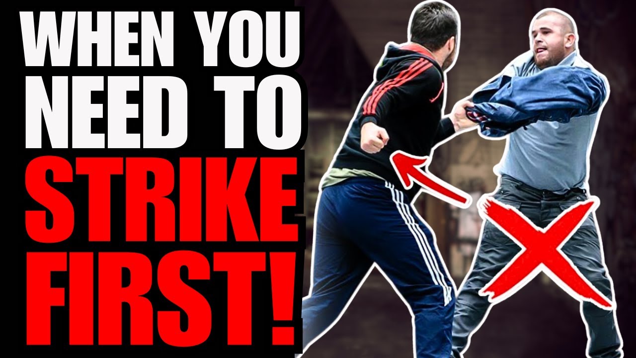 The 4 BEST self defense moves when you need to STRIKE FIRST