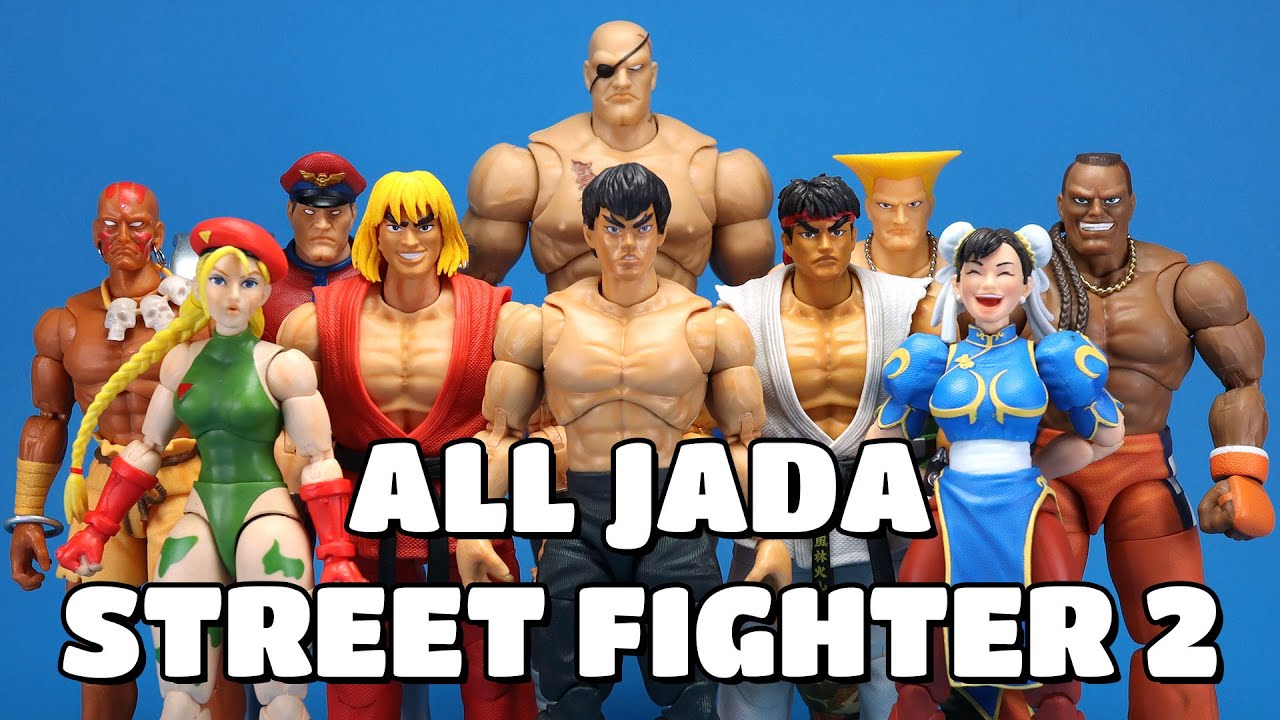 All Jada Street Fighter 2 Figures Checklist | 2023-2025