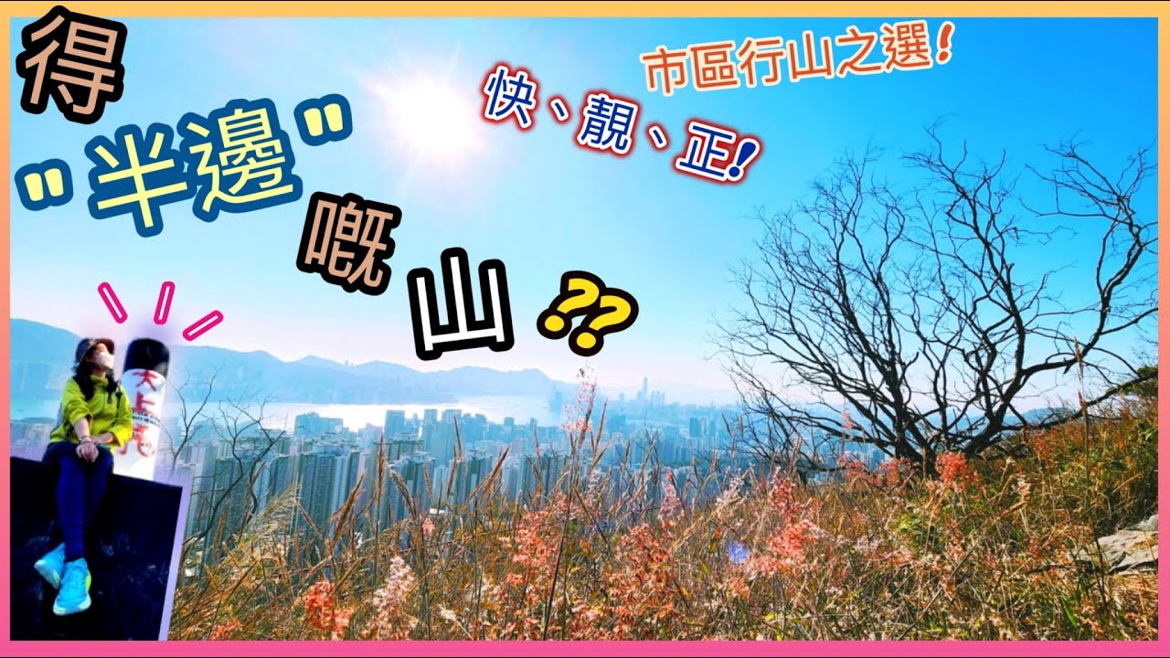 [短程| 紫芒草🌾| 市區| 靚景🤠]  得半邊🤯嘅山？？😱~大上托😏