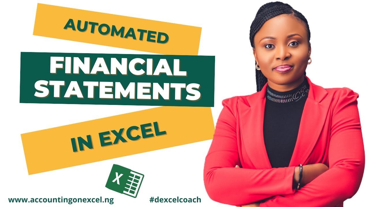 Automated Financial Statement in Excel | Startup Case Study (Step-by-Step Tutorial)