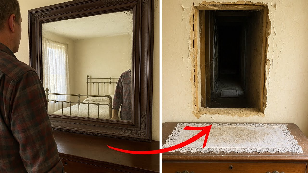 [Full Story] Mirror Removed for First Time in 35 Years, What Was Behind Will Shock You!