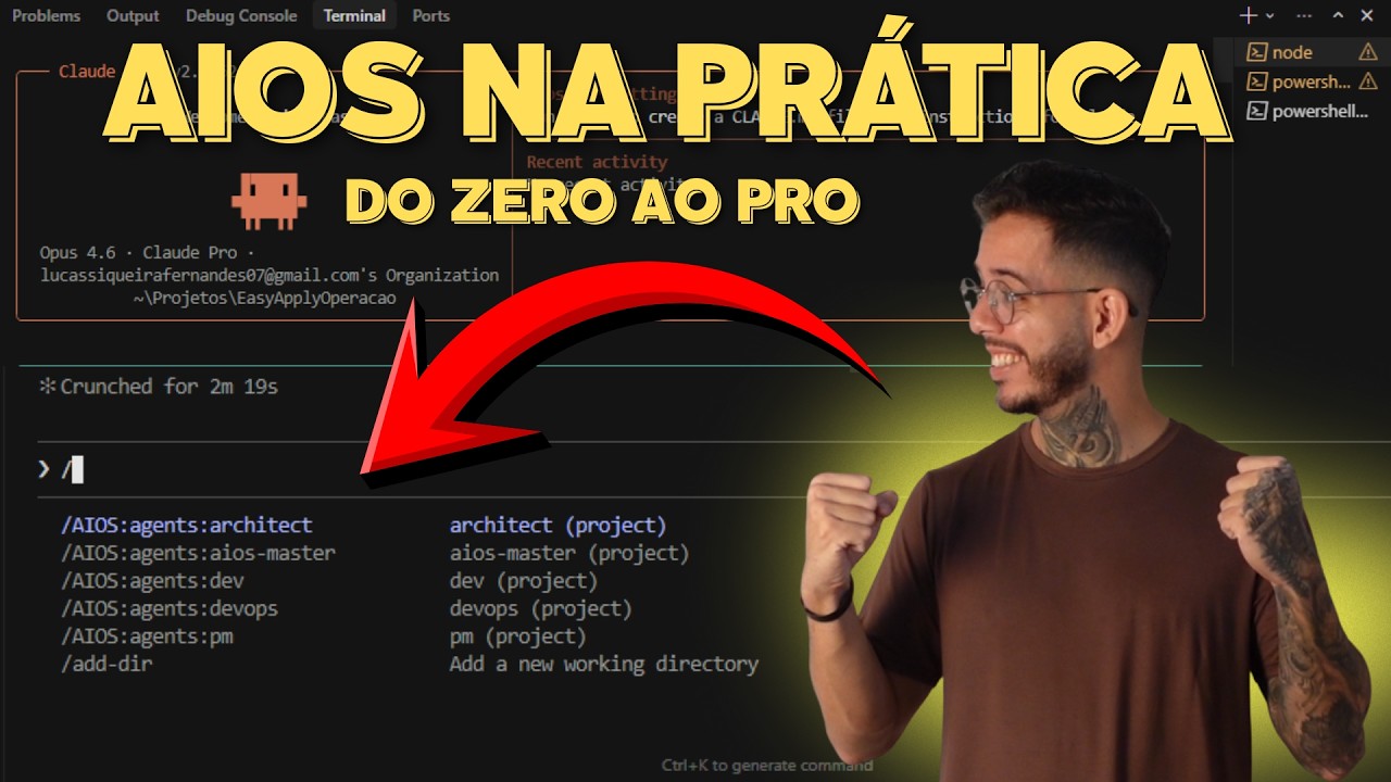 AIOS para Iniciantes: Do Zero ao Primeiro Squad