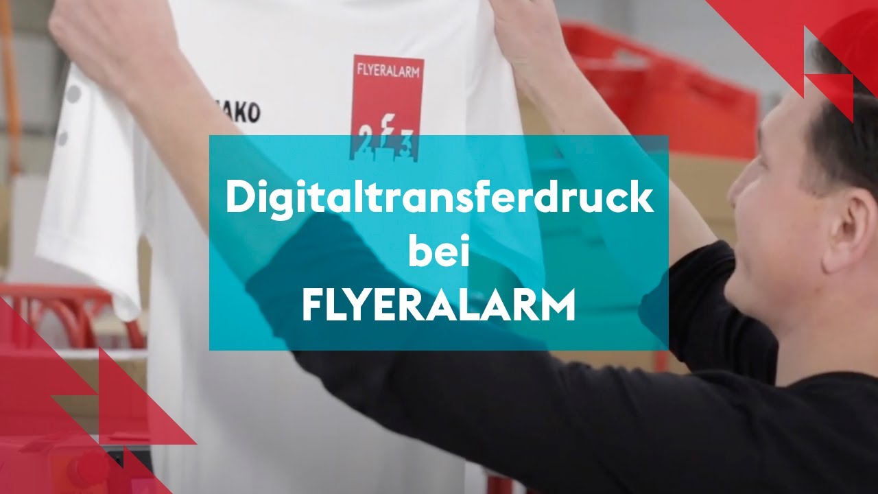 Transferdruck: Digitaltransferdruck bei FLYERALARM | Brillante Farben detailgetreue Bildwiedergabe