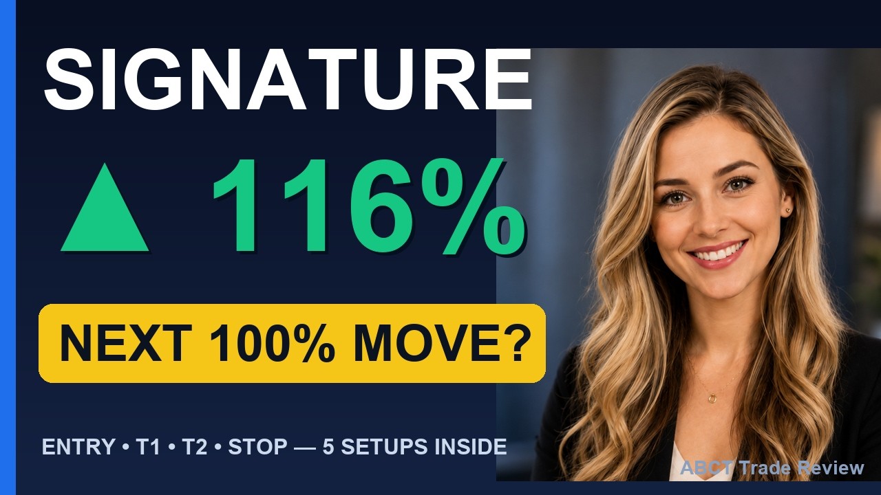 👀 Top Stocks To Watch Next Week: SIGNATURE, RAIN, ATGL & 1 More &mdash; Entry, Targets & Stop (July 18, 20