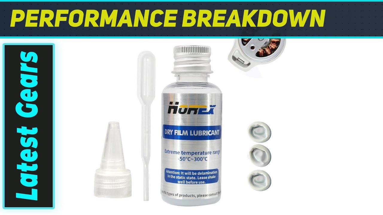 Essential Drone Maintenance: Horex PFPE Dry Film Lubricant