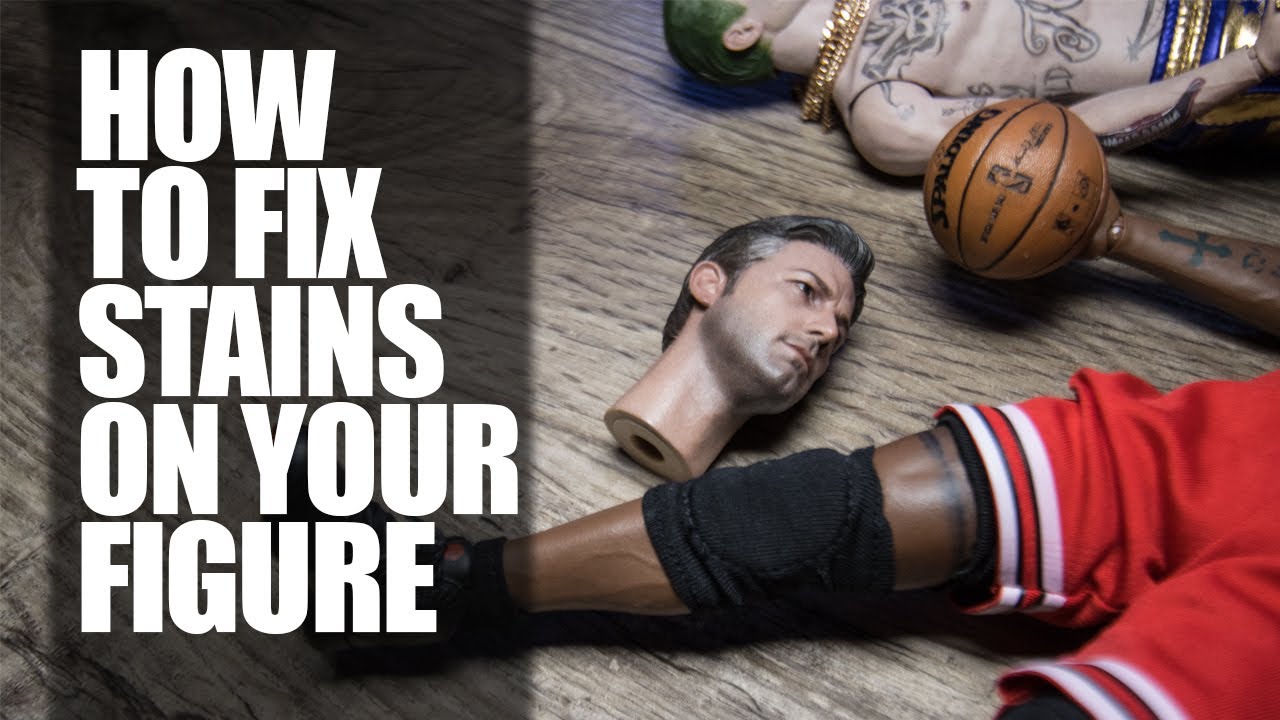 How to fix Stains on your figures