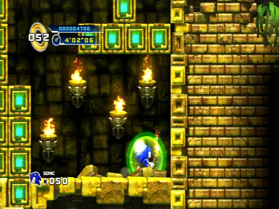 Sonic the Hedgehog 4 Episode 1 (PS3) Lost Labyrinth Act 2