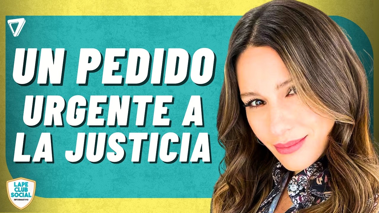 ⚖️ Pampita hizo un pedido URGENTE a la Justicia