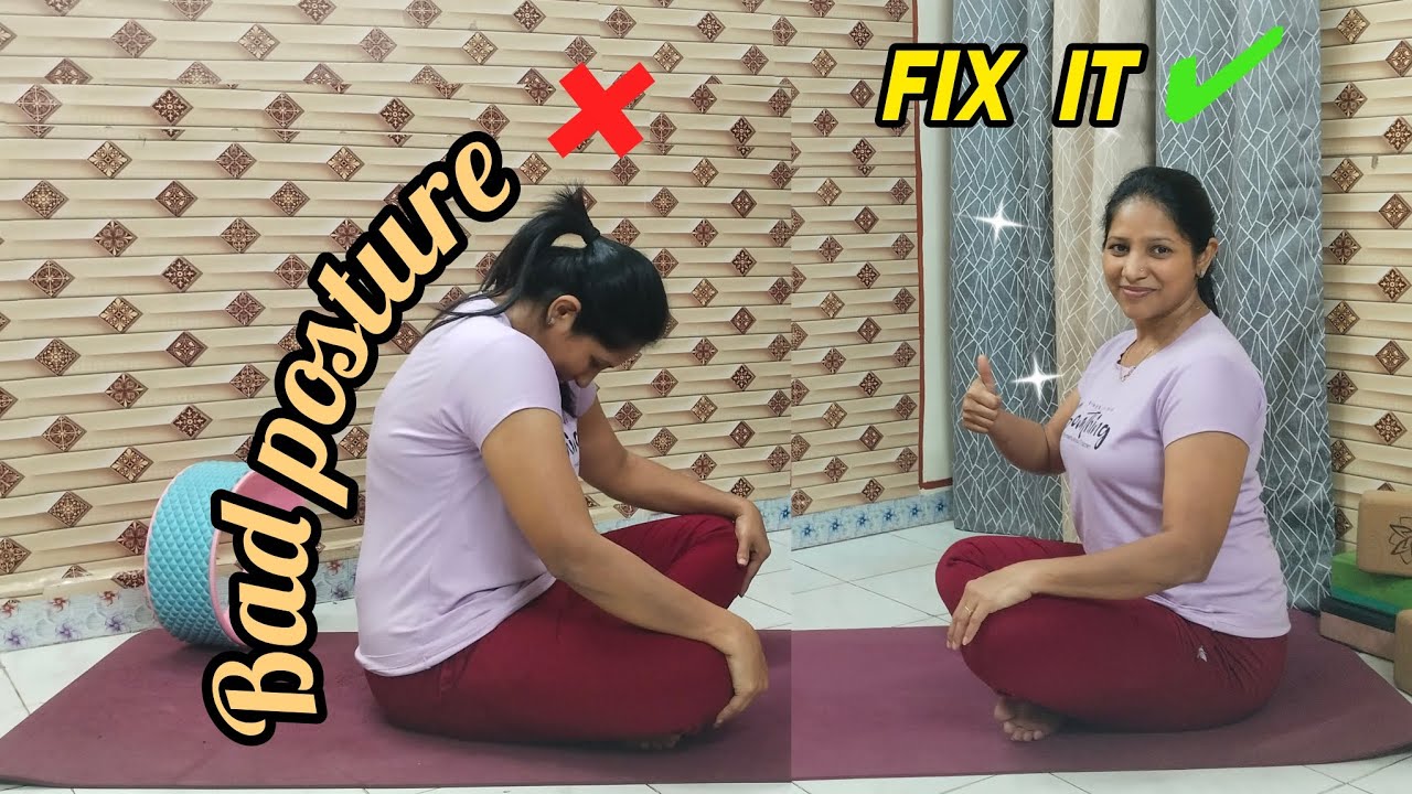 “Bad posture? Fix it before it fixes your pain permanently.”🧘‍♀️✨