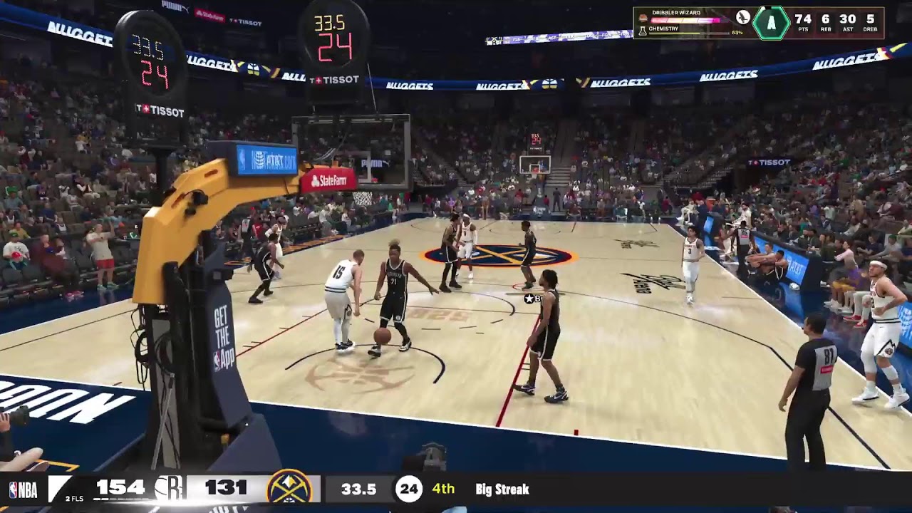 NBA 2K 26 Brooklyn nets My career road to champion ship key game 2/6