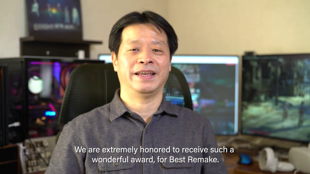Final Fantasy VII: Remake Acceptance by Yoshinori  Kitase At the 10th Annual New York Game Awards