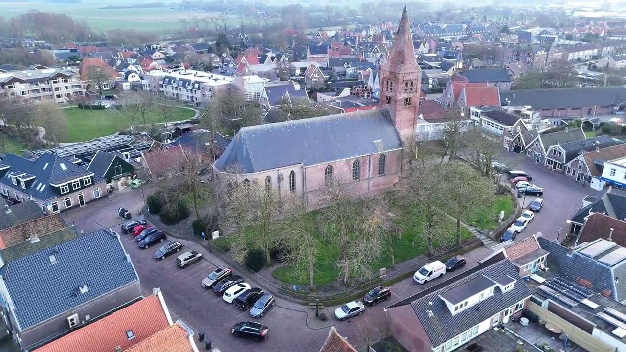 Hippolytushoef Kerk drone
