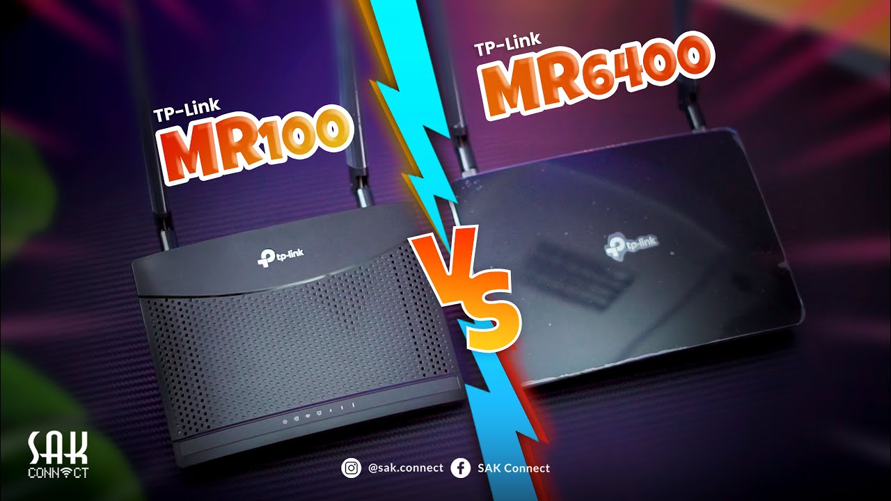 Маршрутизаторы TP-Link MR100 и MR6400: какой из них выбрать?