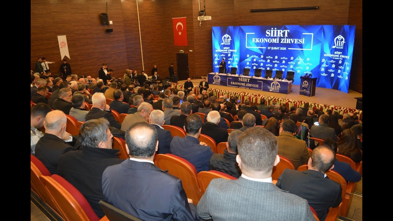 Siirt’te ilk kez düzenlenen ekonomi zirvesinde Yılmaz’dan yatırım çağrısı