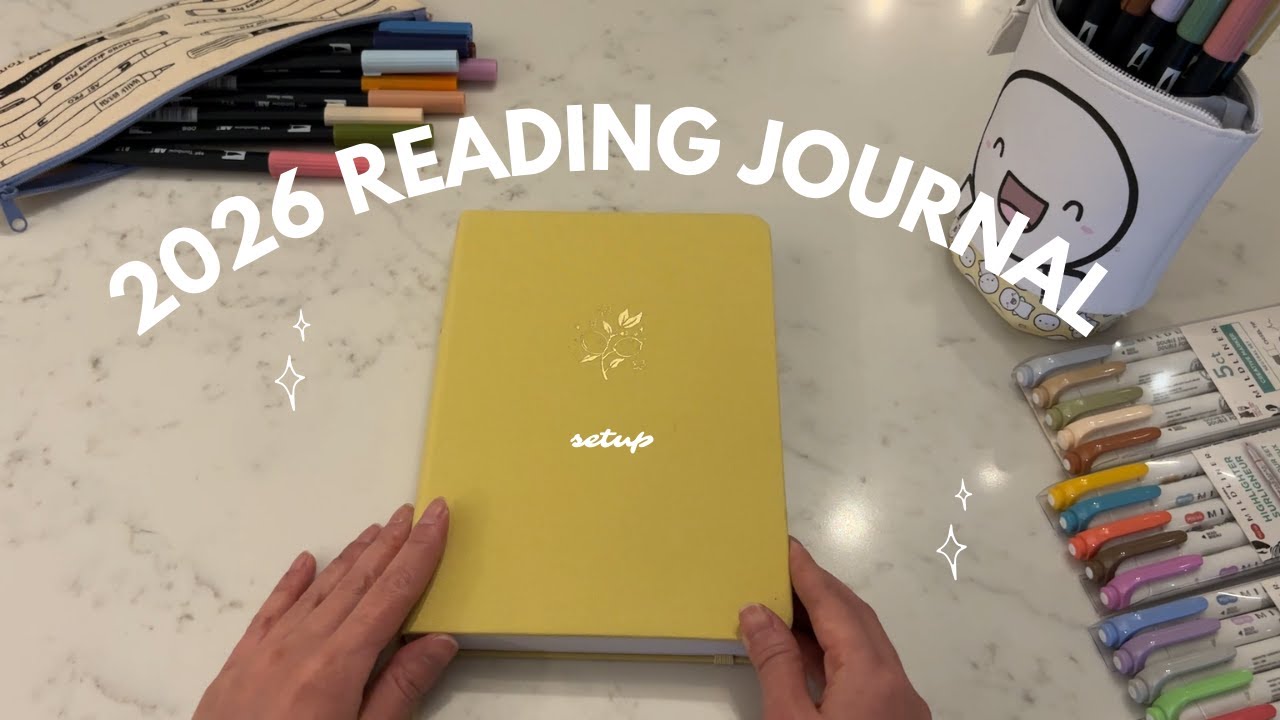 2026 reading journal setup 📔📚✨| bookmas day 10