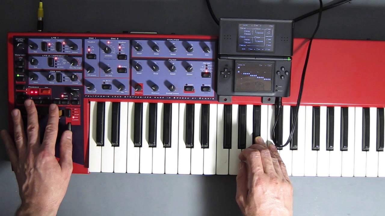 Nord Lead 1 and Korg Ds-10 Retrowave Jamuary Day 23