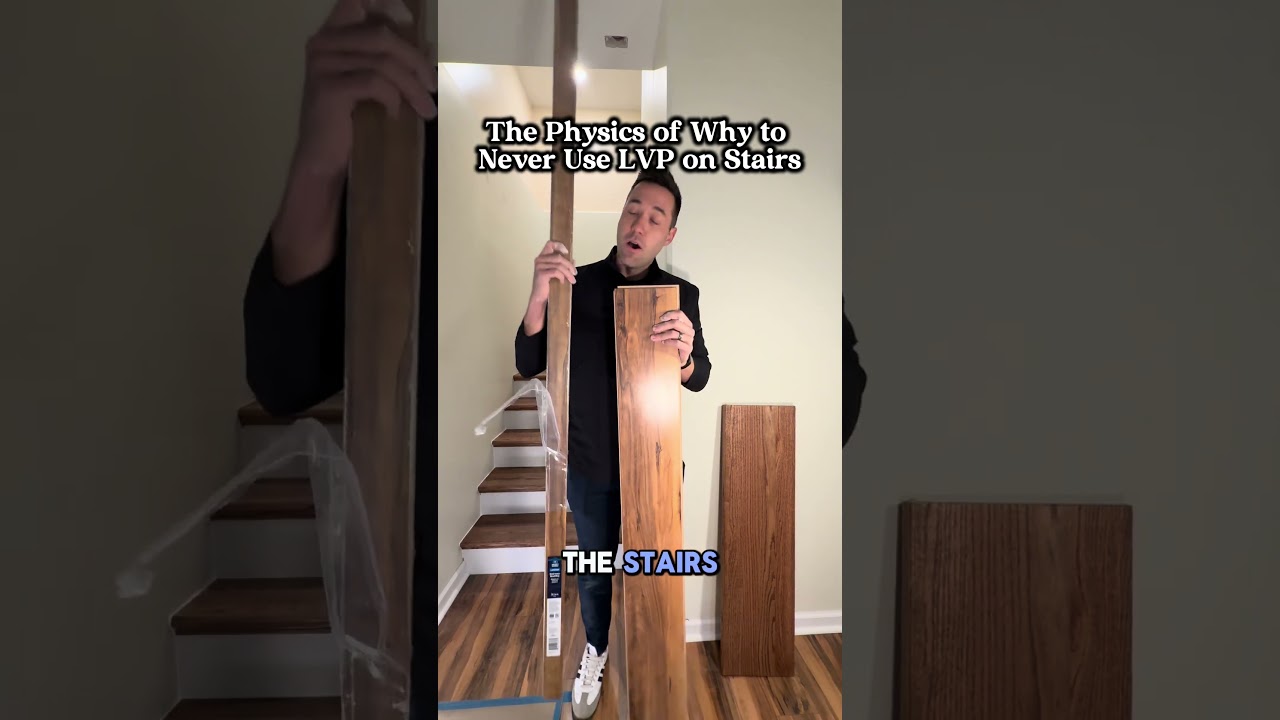 Before You Put LVP on Your Stairs, Watch This