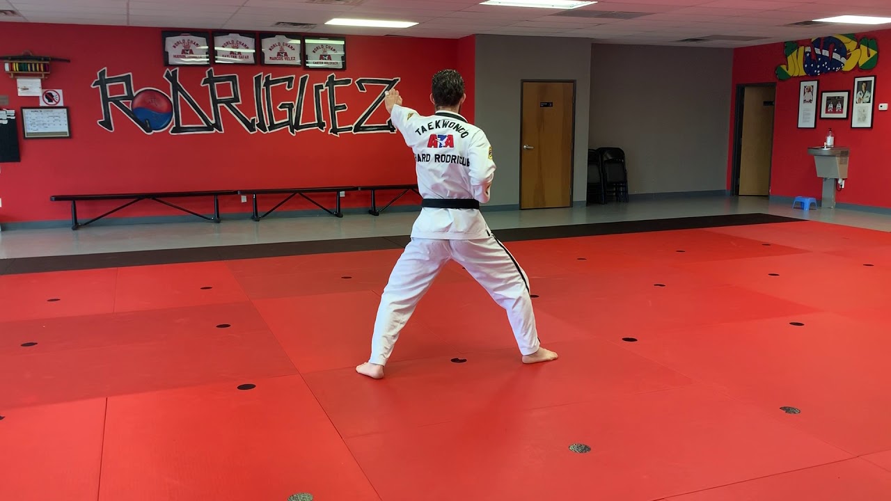 Red belt form