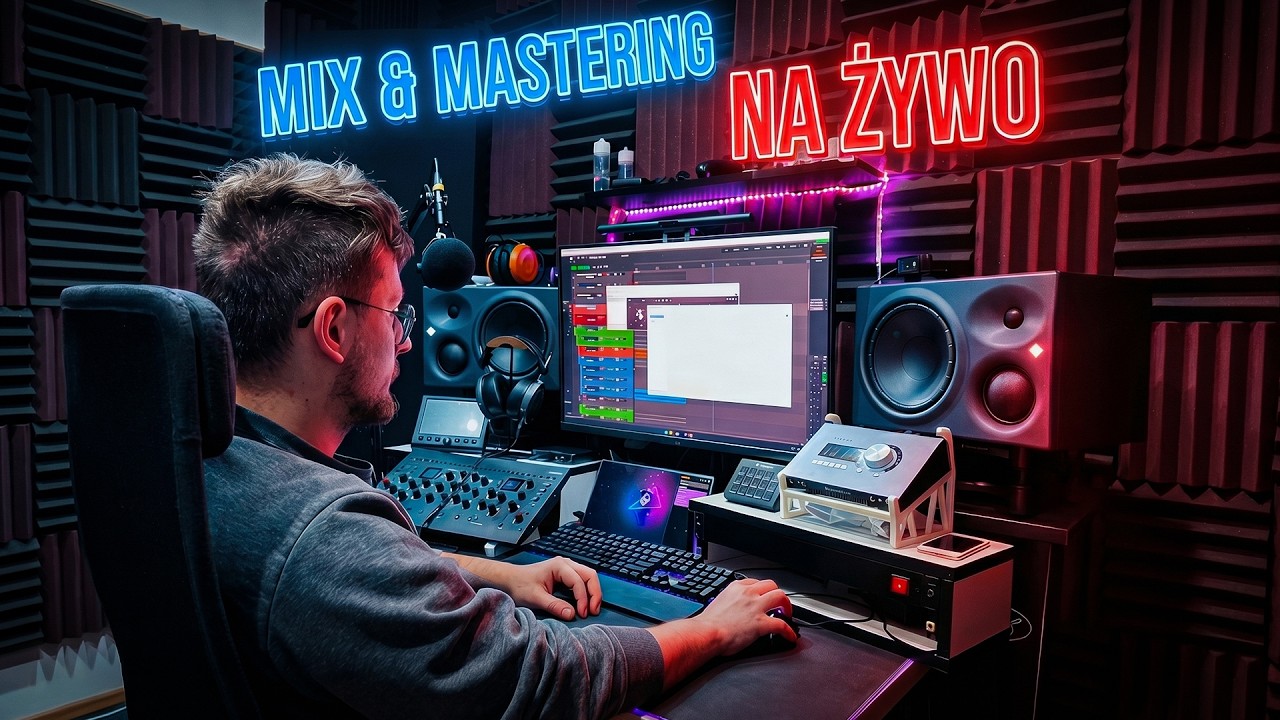 Rap mixujemy se! | Mix Mastering Utwor&oacute;w na Żywo | MIXEDBYKRX | #192