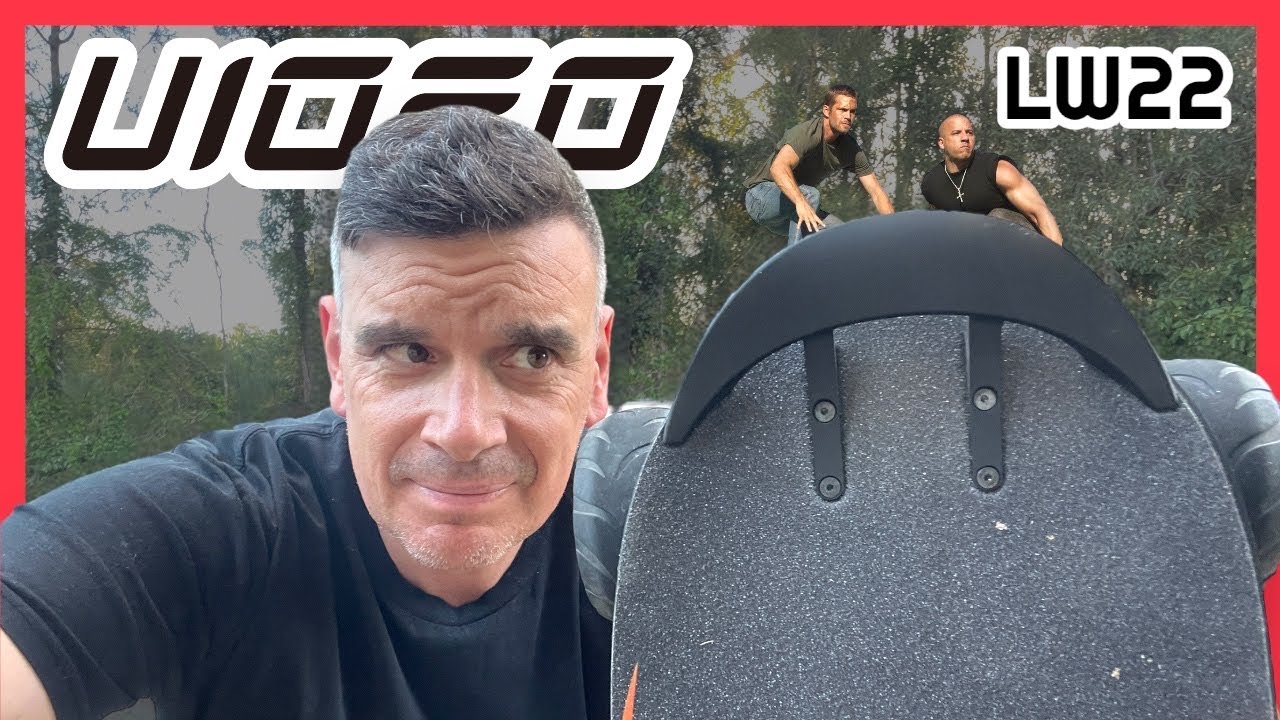I said I’d never review a skateboard with this accessory! Check out the LW22 from UIOFO