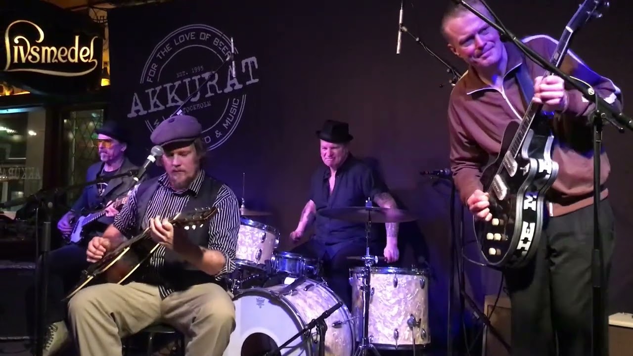 EIMRE/MELLBERG/MOLIN/MOBERG "live"  Bluesfest, Akkurat. Stockholm 18/1-2026