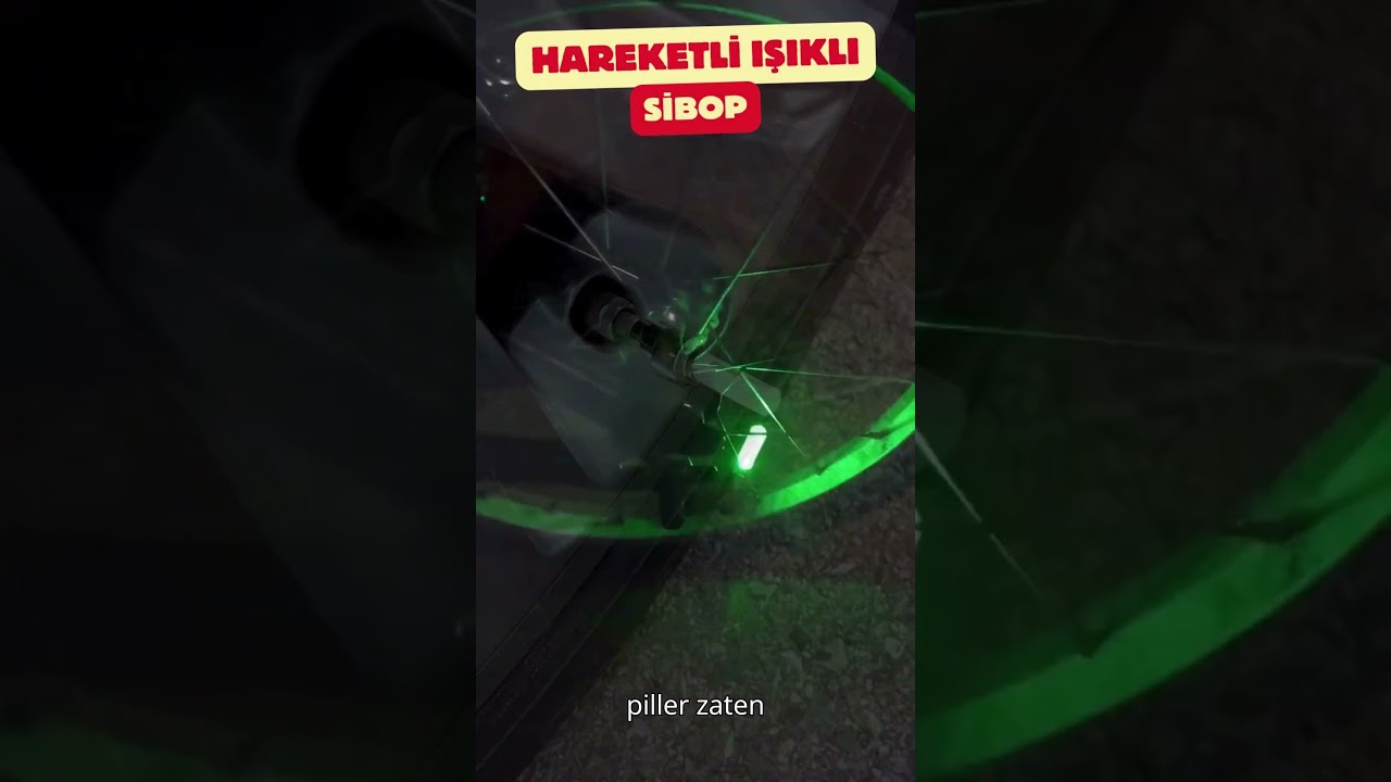 Hareket Sens&ouml;rl&uuml; Led Işıklı Sibop