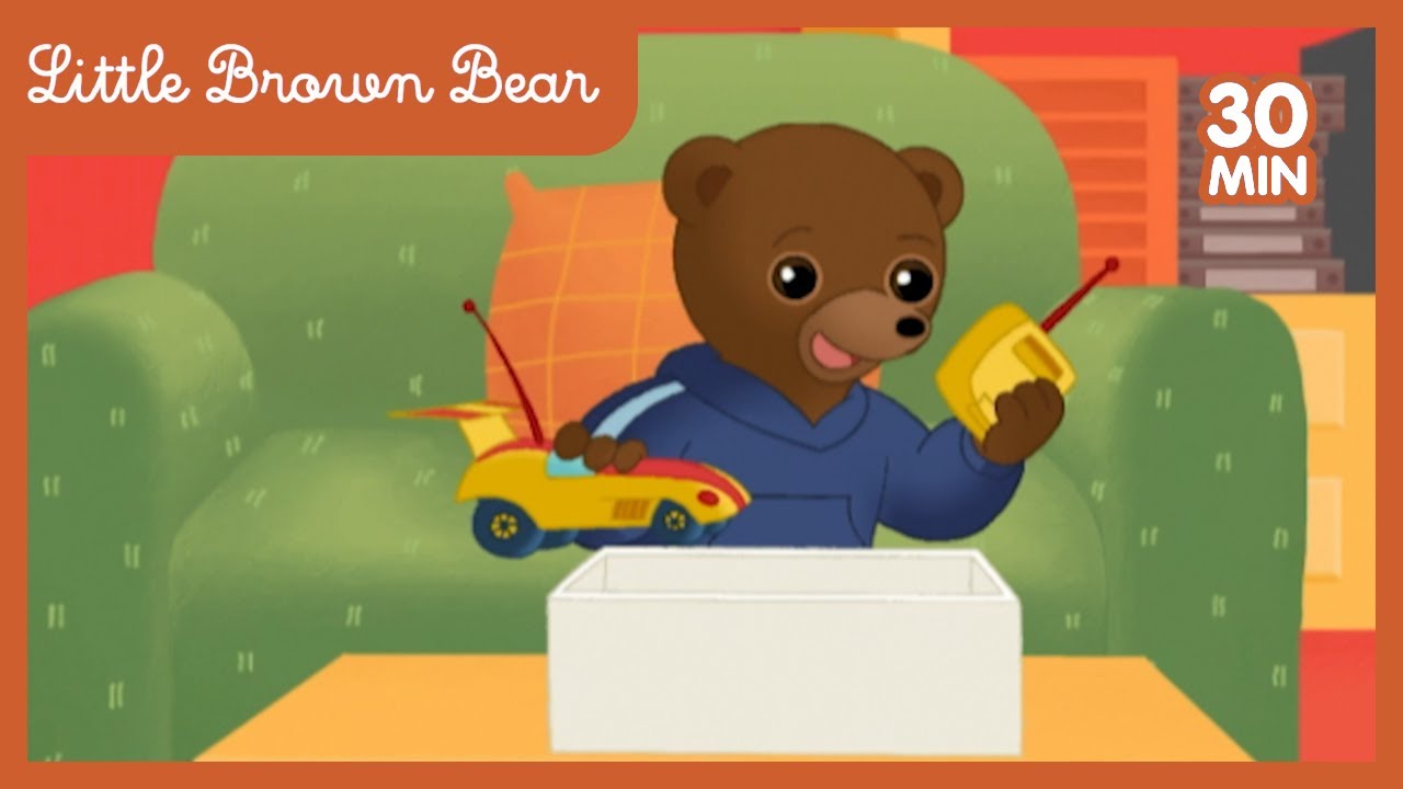 😍 Little Brown Bear gets a new remote-controlled racing car ! 🏎️ Compilation of Cartoons for kids