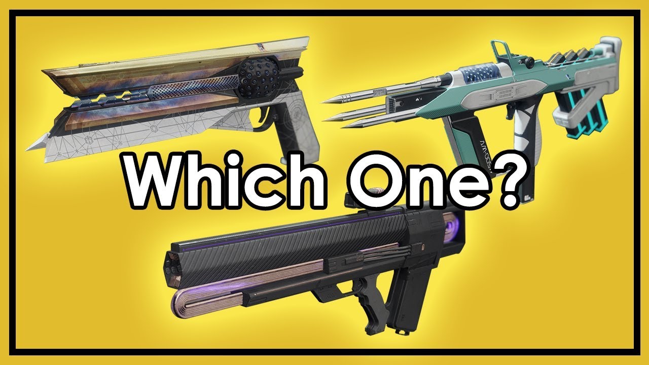 Destiny 2: Which Exotic To Pick - Sunshot, Riskrunner or Graviton Lance?