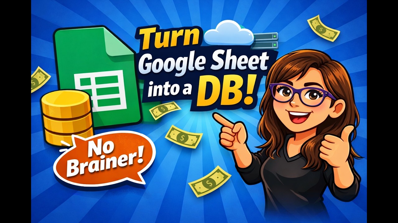 Google Sheets as Backend – No SQL, No DevOps, No Cloud Cost!