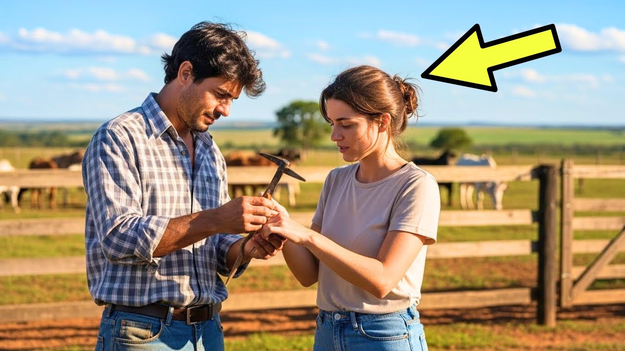 PEÃO HUMILDE ENSINOU A NOVA VIZINHA A TRABALHAR NA ROÇA — SEM SABER QUE ERA MILIONÁRIA
