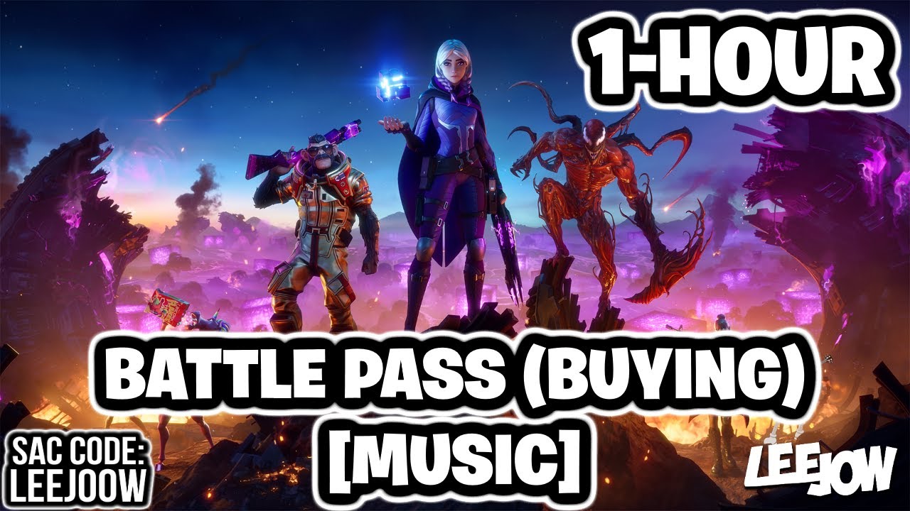 Fortnite - 1-Hour | Chapter 2 - Season 8: Cubed | Battle Pass (Buying) [Music]