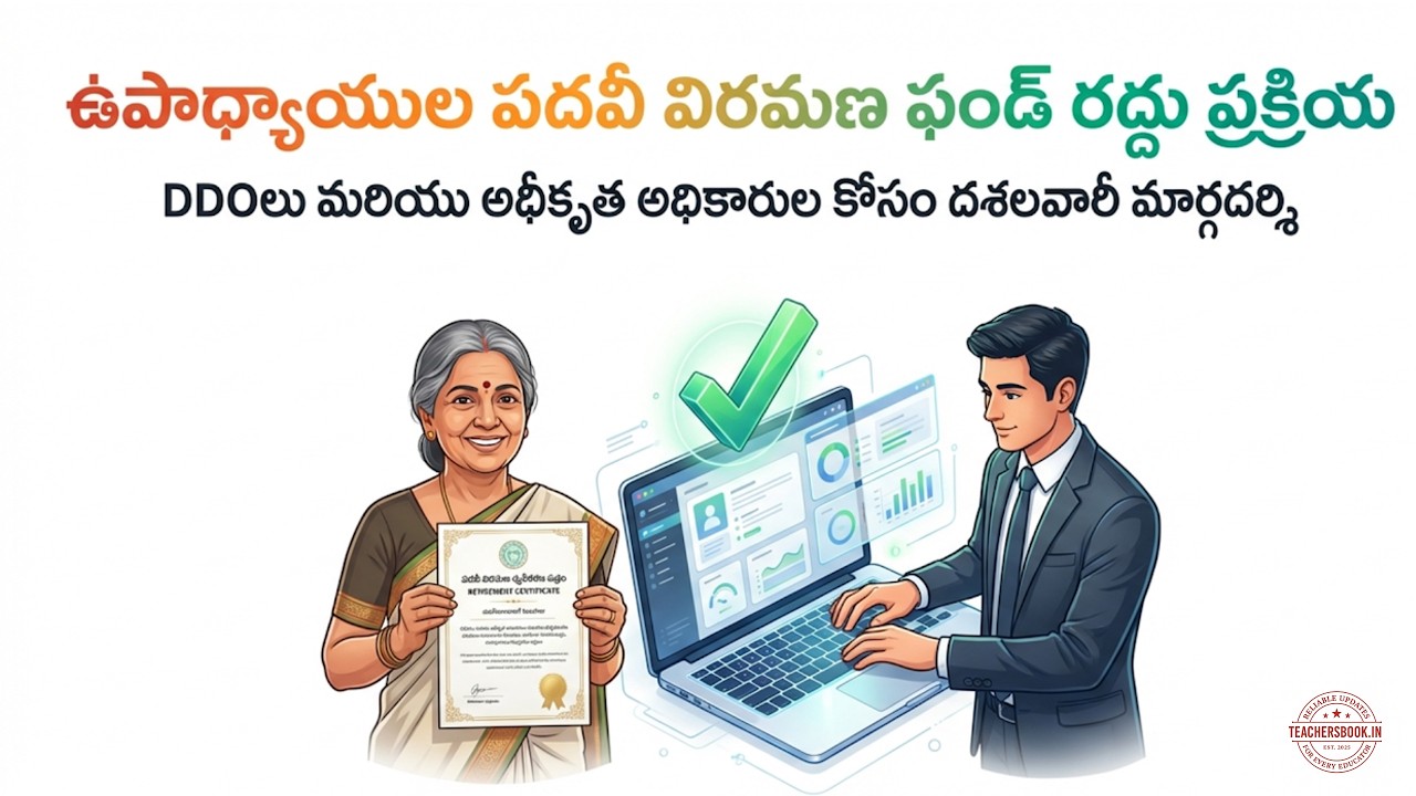 రిటైర్ అవుతున్న టీచర్లకు ముఖ్య సమాచారం  HR Payroll లో GPF/CPS Subscription Cancel చేసే పూర్తి విధానం