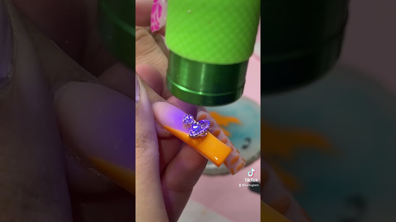 Birthday Acrylic Nails | Watch Me Work