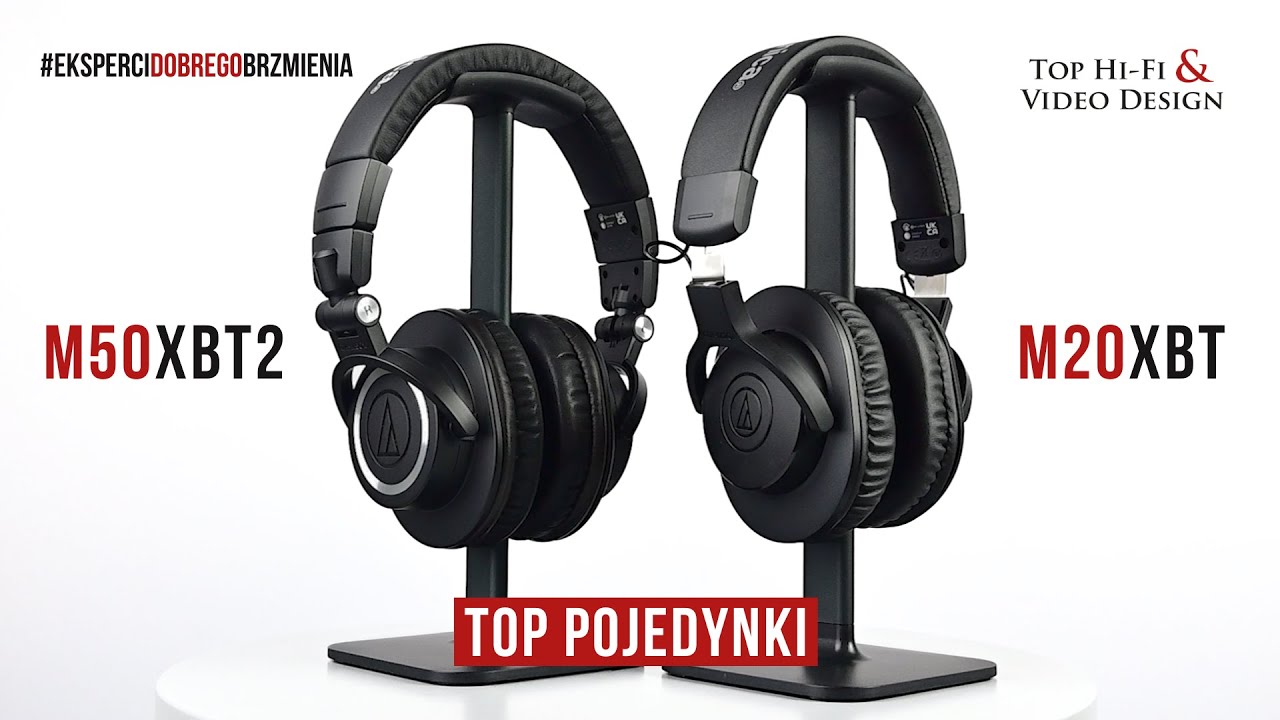 Audio-Technica ATH-M50xBT2 vs. M20xBT | TOP POJEDYNKI Top Hi-Fi