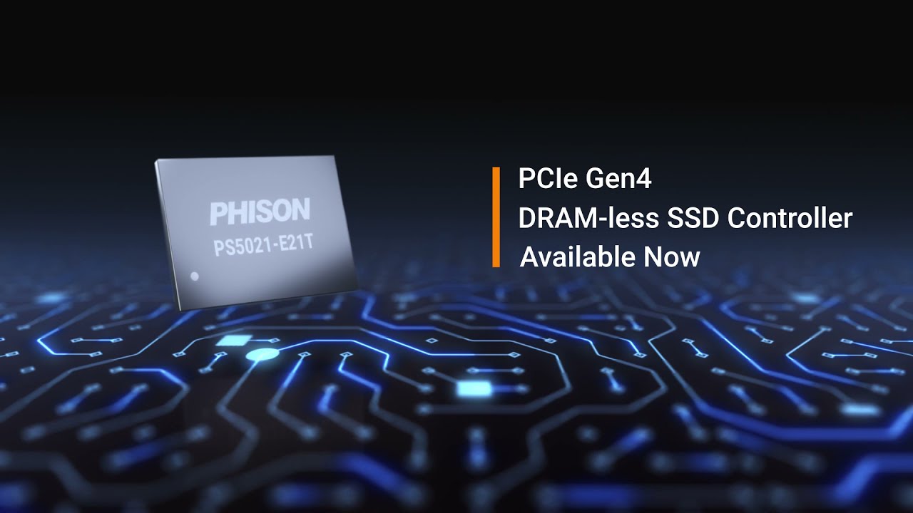 Phison&rsquo;s E21T Controller:  Gen4 Performance for All-Day Notebook Computing