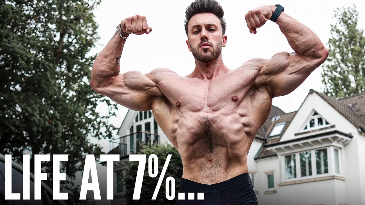 WHAT LIFE LOOKS LIKE AT 7% BODY FAT 25 DAYS OUT...