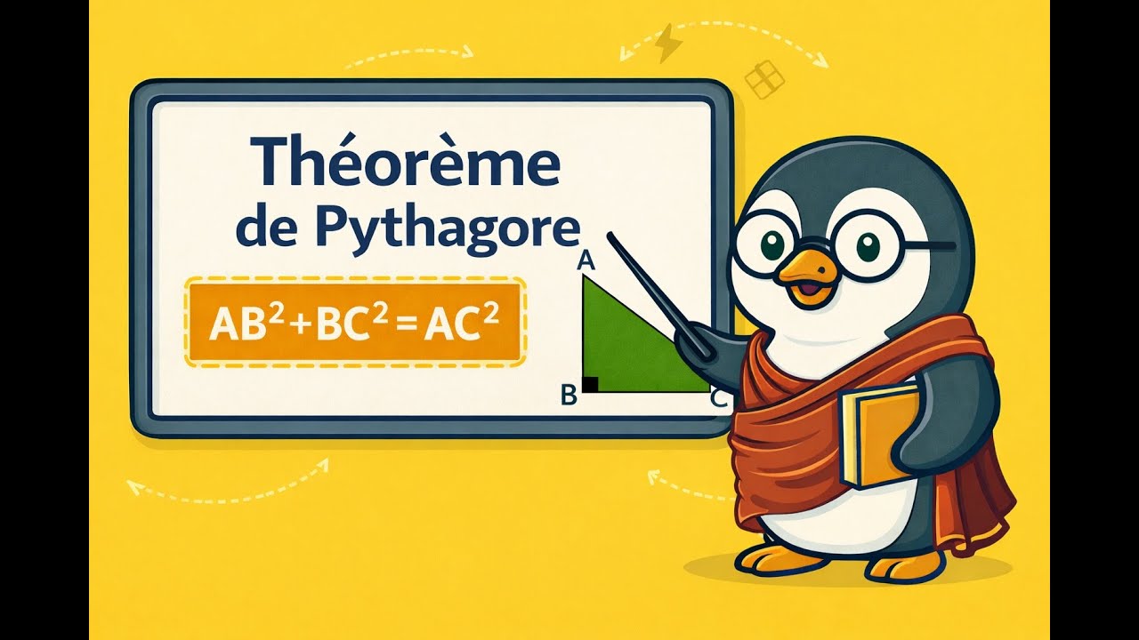 Théorème de Pythagore : calculer une longueur [3ème/4ème]