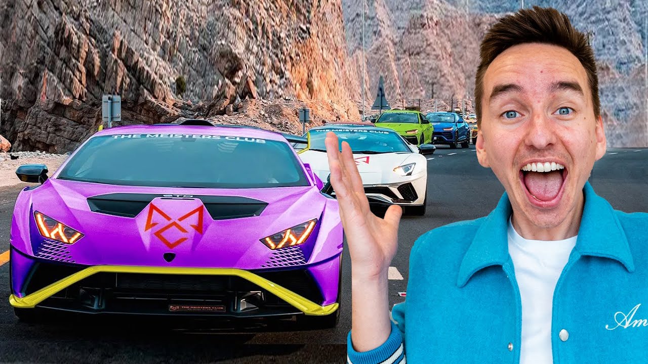 $18 MILLION WORTH OF LAMBORGHINIS !!!