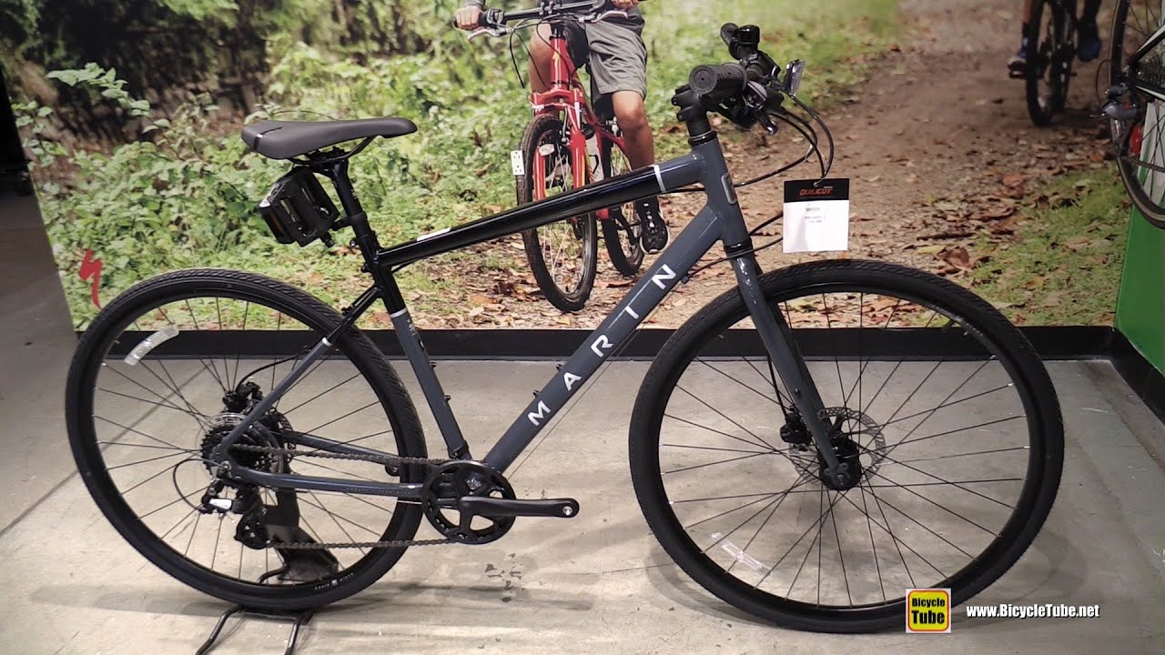 2022 Marin Presidio 1 Hybrid Bike - Walkaround Tour at Bicycles Quilicot Boutique Laval