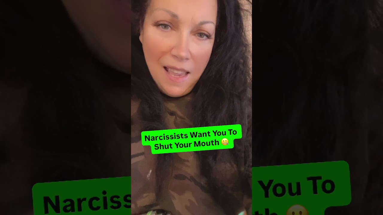 Нарциссы хотят, чтобы вы заткнулись 🤐 
