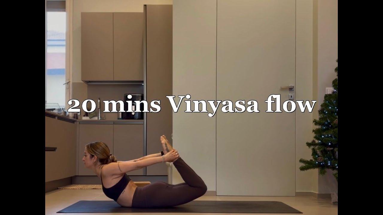 20 mins Vinyasa flow